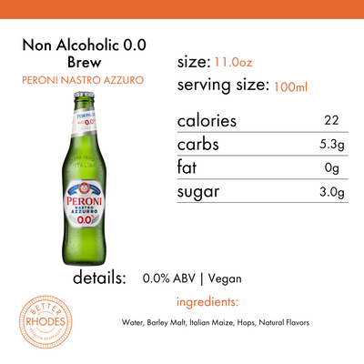 Peroni Non-Alcoholic 0.0 Brew | 6-pack