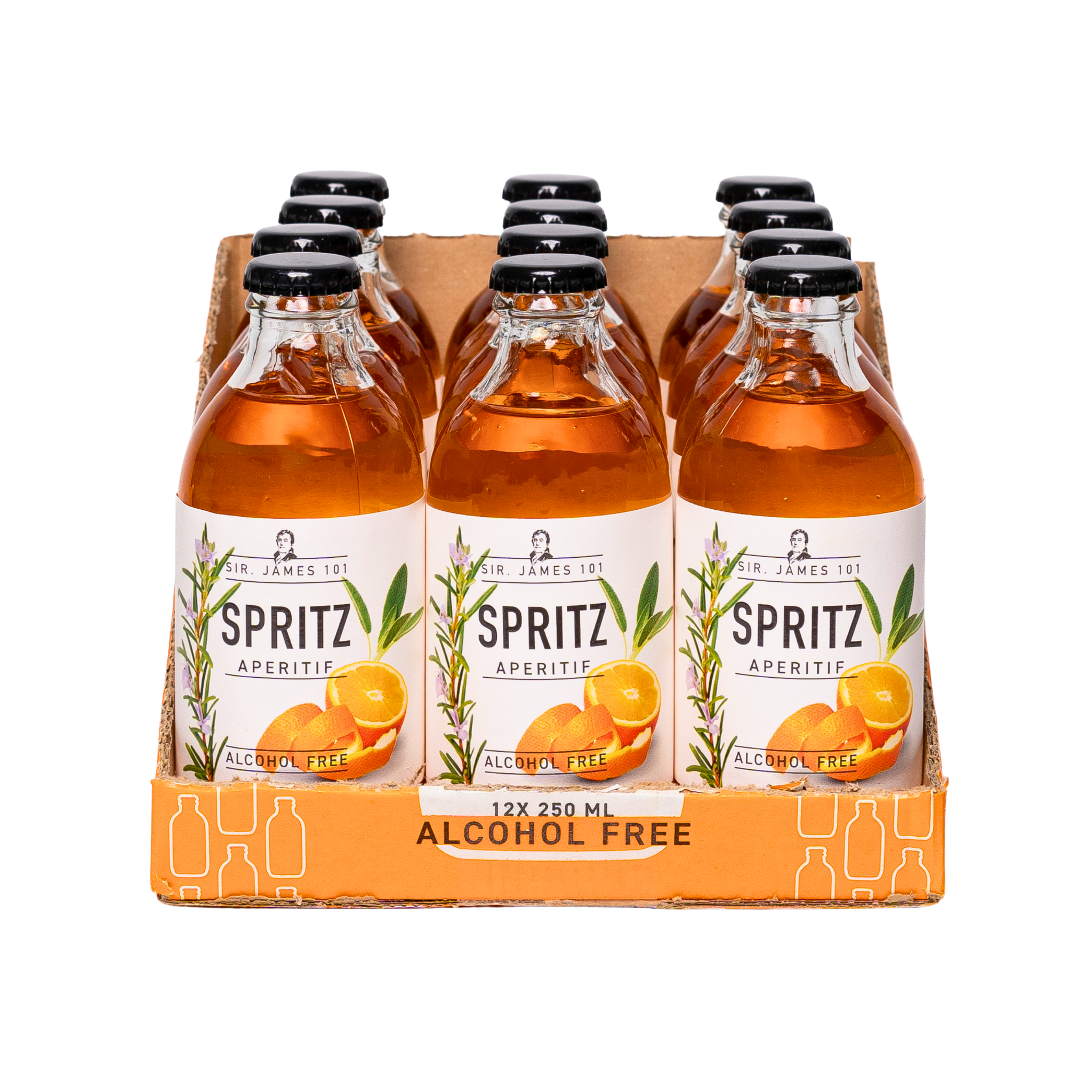 Sir. James 101 Alcohol-Free Spritz | 12 Bottle Party Pack – Better