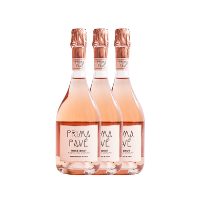 Prima Pavé Rose Brut Sparkling Non-Alcoholic Wine