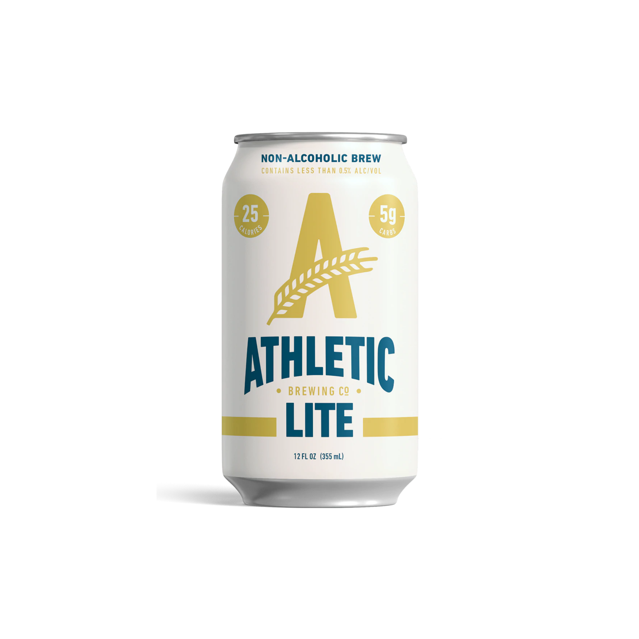 Athletic Lite NonAlcoholic Light Beer 6pack Better Rhodes