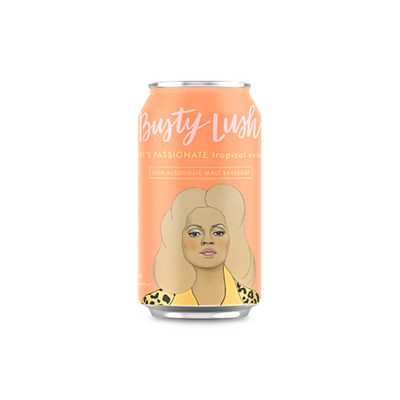 Busty Lush She's Passionate Non-Alcoholic Tropical Weisse | 4-pack
