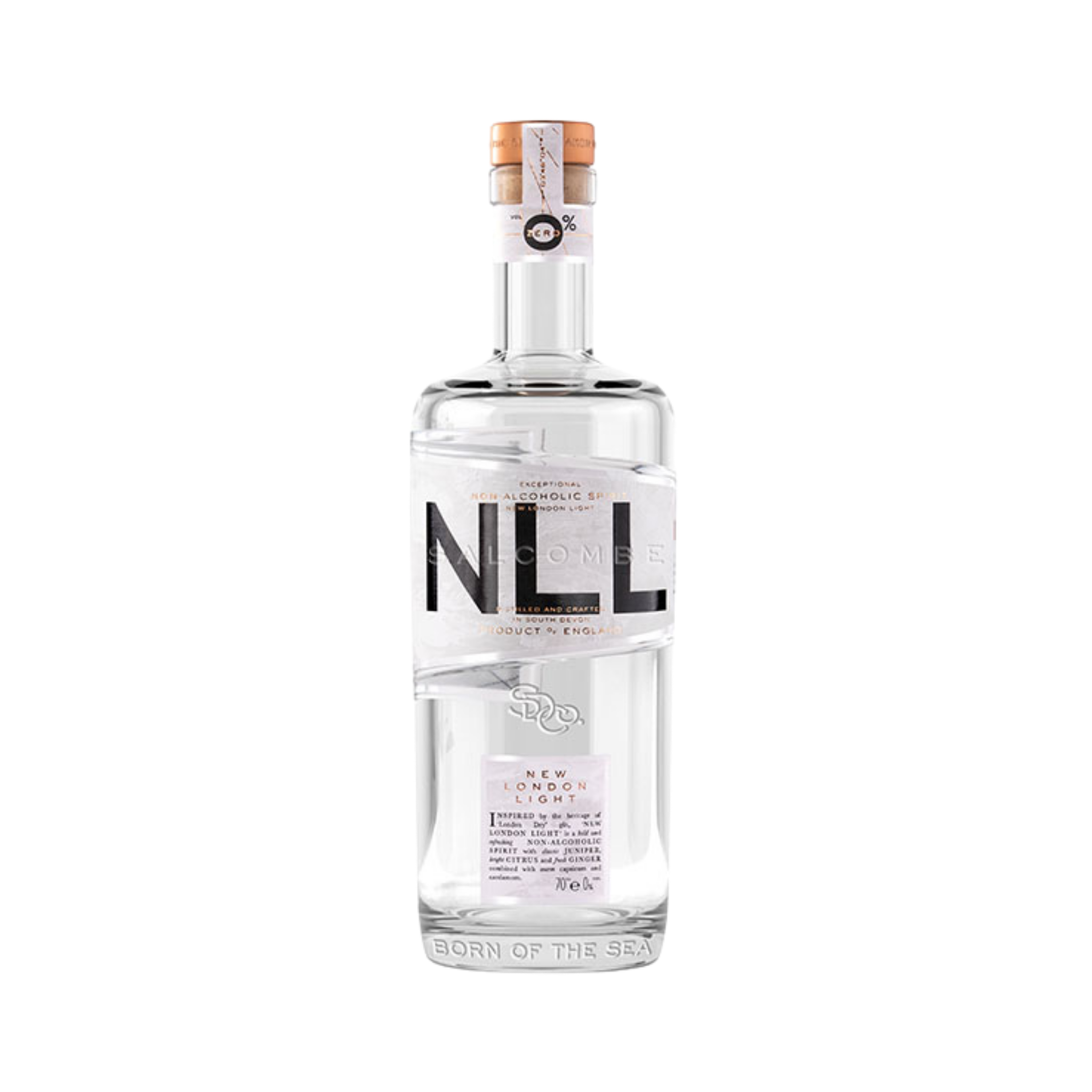 Salcombe New London Light Non Alcoholic Gin - Midnight Sun in