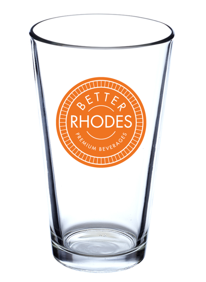 Better Rhodes Pint Glass