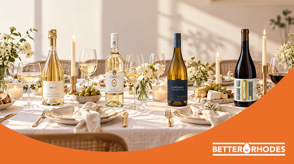 The Sober October Dinner Party: A Four-Course Non-Alcoholic Wine Pairing Menu