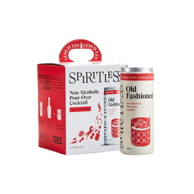Spiritless Non-Alcoholic Old Fashioned Cans | 4-pack