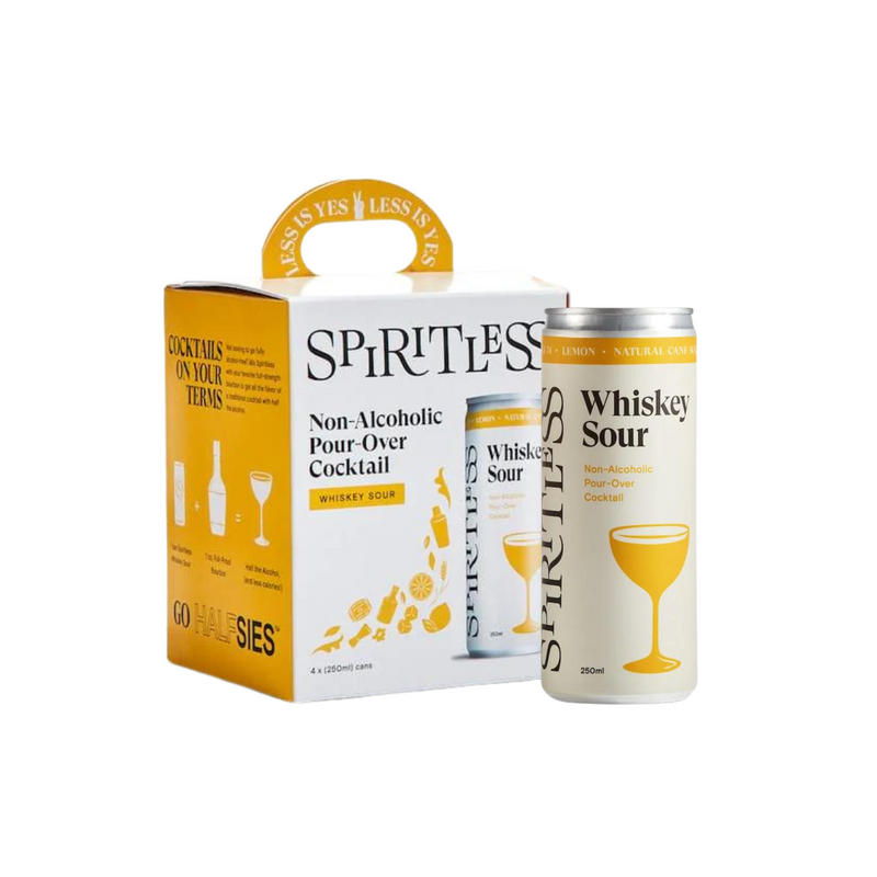 Spiritless Non-Alcoholic Whiskey Sour | 4-pack