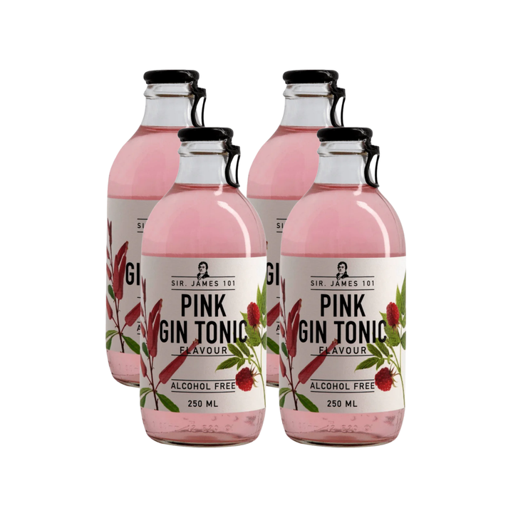 Sir. James 101 Alcohol-Free Pink Gin & Tonic | 4-pack – Better Rhodes