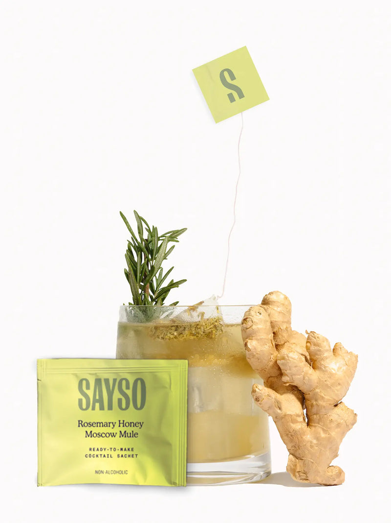 SAYSO Rosemary Honey Moscow Mule | 8 Count