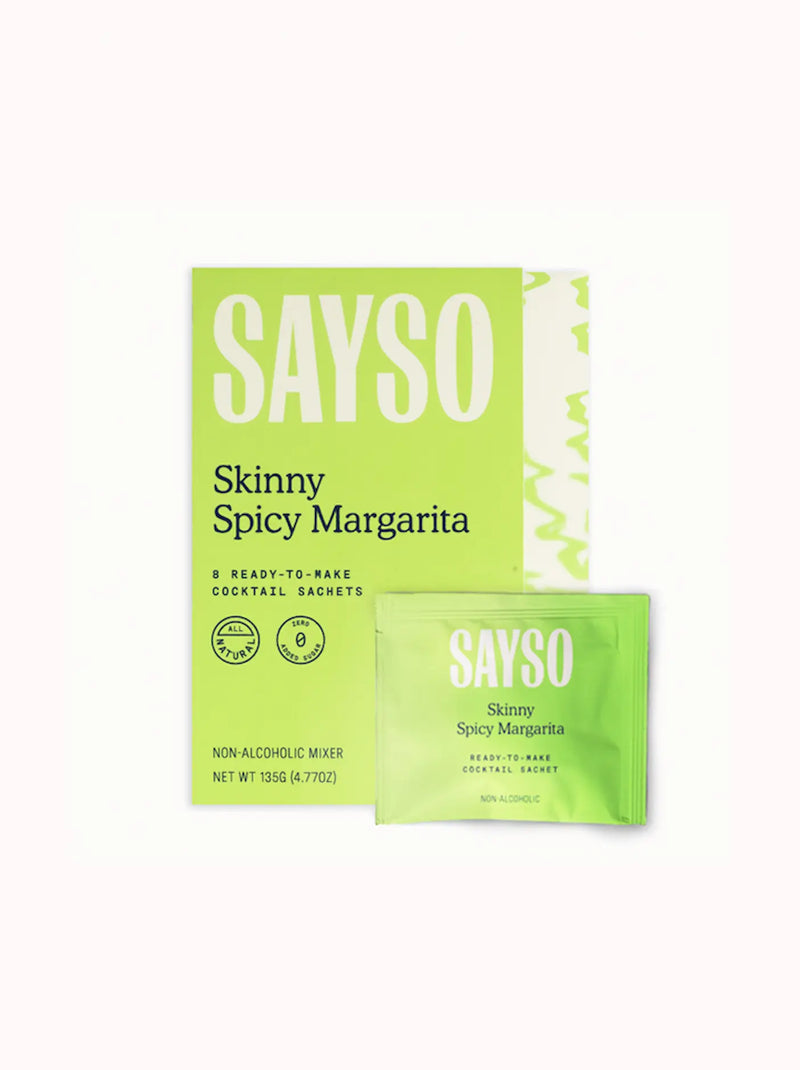 SAYSO Skinny Spicy Margarita | 8 Count