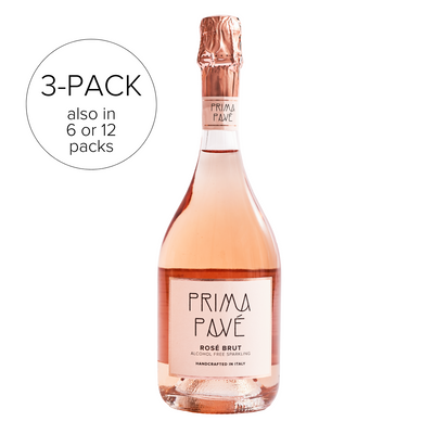 Prima Pavé Rose Brut Sparkling Non-Alcoholic Wine