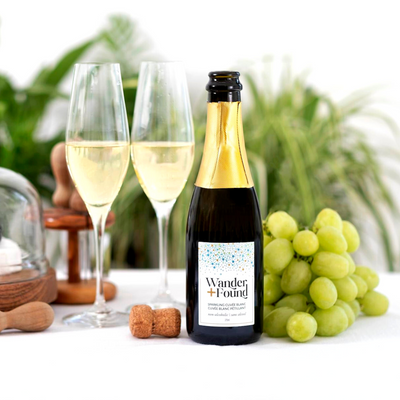 Wander + Found Non-Alcoholic Sparkling Cuvée Blanc | 375 mL bottle Packs