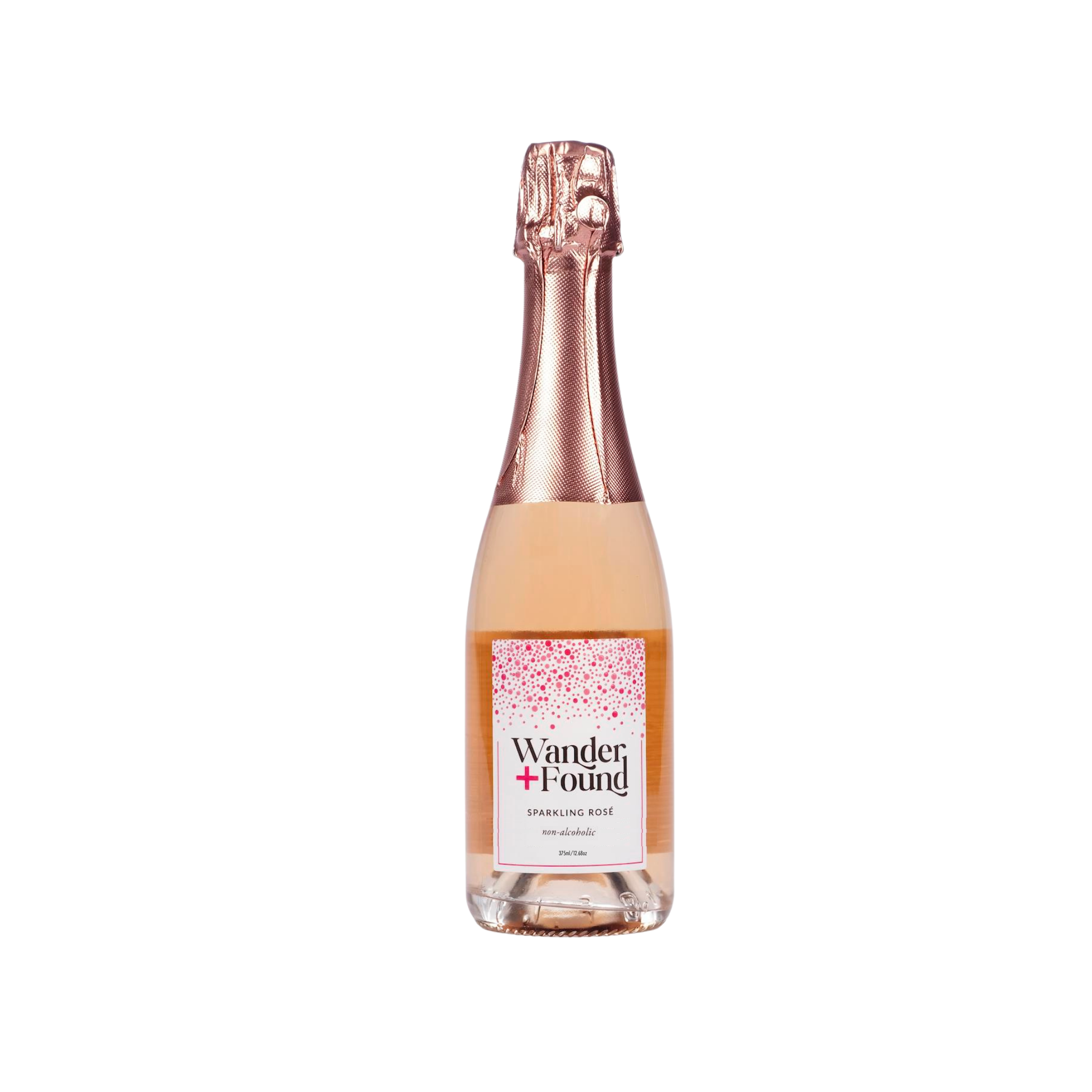 Wander + Found Non-Alcoholic Sparkling Rosé | 375 mL bottle Packs ...