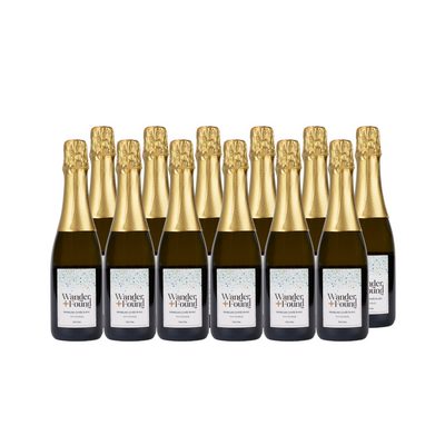 Wander + Found Non-Alcoholic Sparkling Cuvée Blanc | 375 mL bottle Packs