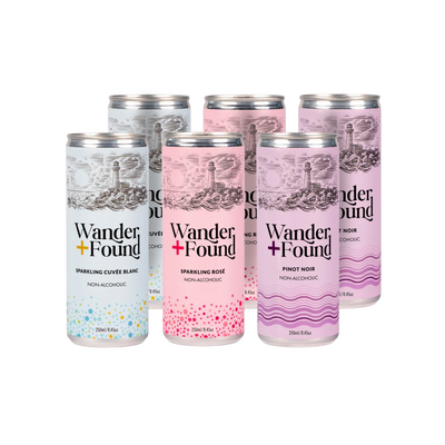 Wander + Found Non-Alcoholic Wine Cans COMBO Packs