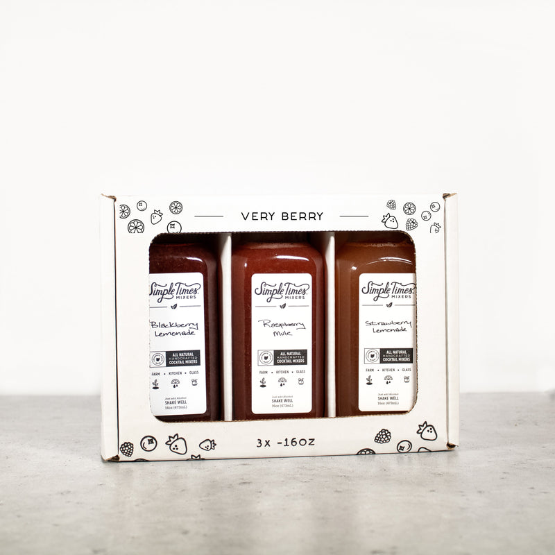 Simple Times Mixers Alcohol-Free Very Berry 3-Pack