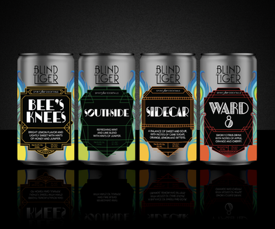 Blind Tiger Non-Alcoholic Cocktails | Variety 4-Pack