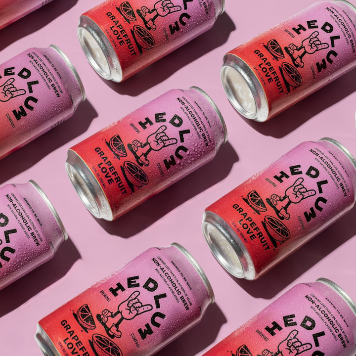 Hedlum Non-Alcoholic Grapefruit Love | 6-pack – Better Rhodes