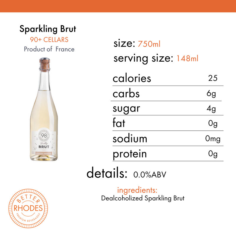90+ Cellars Non-Alcoholic Sparkling Brut