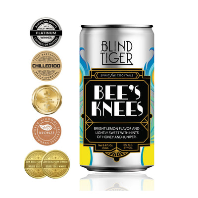 Bee's Knees Non-Alcoholic Cocktail by Blind Tiger | 4-pack