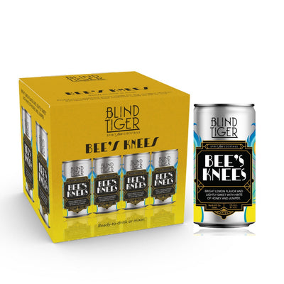 Bee's Knees Non-Alcoholic Cocktail by Blind Tiger | 4-pack