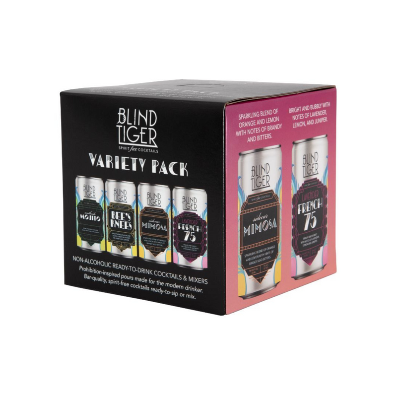 Blind Tiger Non-Alcoholic Cocktails Variety 4-Pack