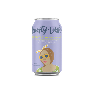 Busty Lush She's Lavish Non-Alcoholic Lavender Margarita | 4-pack