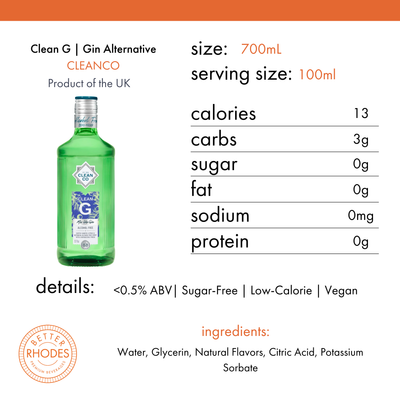 Clean G | Non-Alcoholic Gin