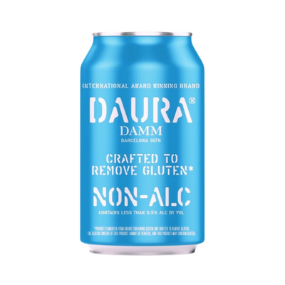 Daura Damm Non-Alcoholic Beer | 6-pack