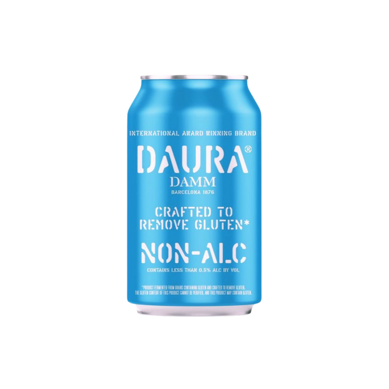 Daura Damm Non-Alcoholic Beer | 6-pack