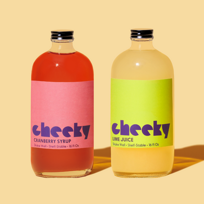 Cosmopolitan Cocktail Syrup Pack by Cheeky