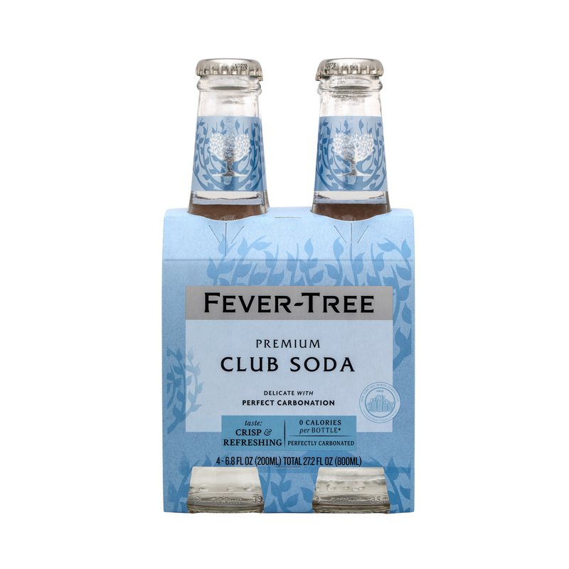 Fever Tree Club Soda | 4-pack