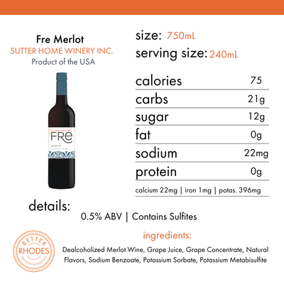 Fre Non-Alcoholic Merlot Packs