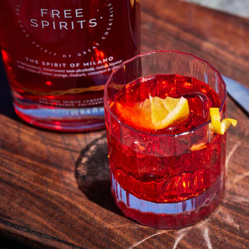 Free Spirits Non-Alcoholic The Spirit of Milano Bittersweet Aperitif