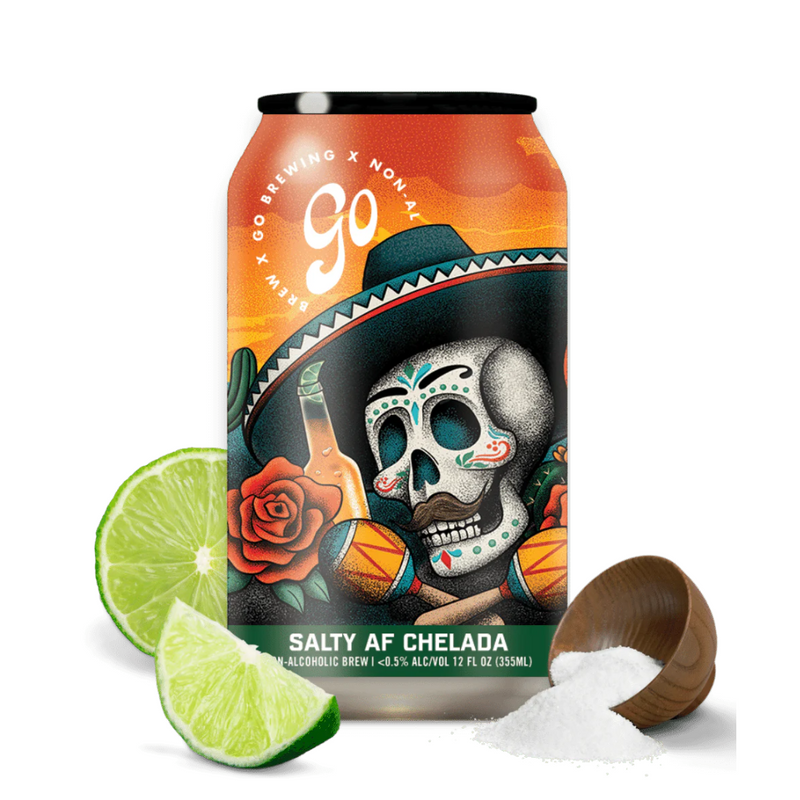 Go Brewing Non-Alcoholic Salty Lime & Chelada | 6-pack
