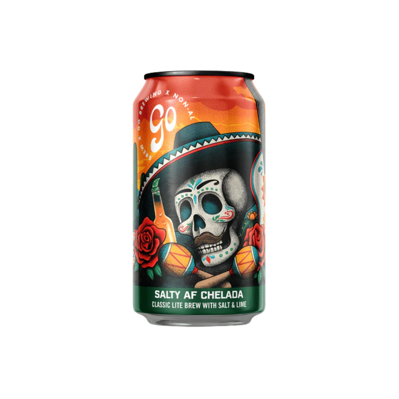 Go Brewing Non-Alcoholic Salty Lime & Chelada | 6-pack