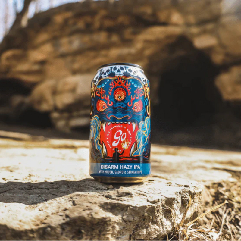 Go Brewing Non-Alcoholic Disarm Hazy IPA | 6-pack