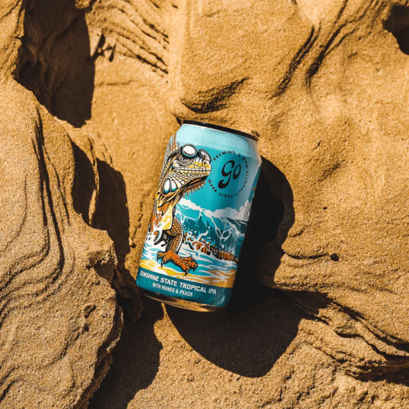 Go Brewing Non-Alcoholic Sunshine State Tropical IPA | 6-pack