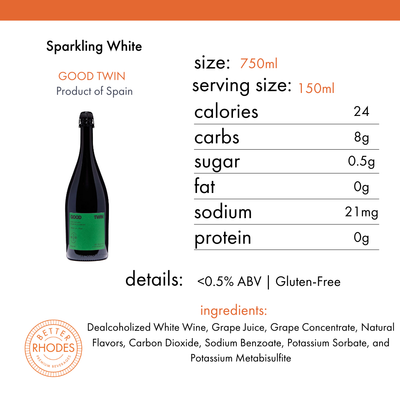 Good Twin Non Alcoholic Sparkling White