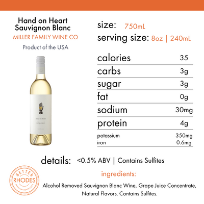 Hand on Heart Non Alcoholic Sauvignon Blanc