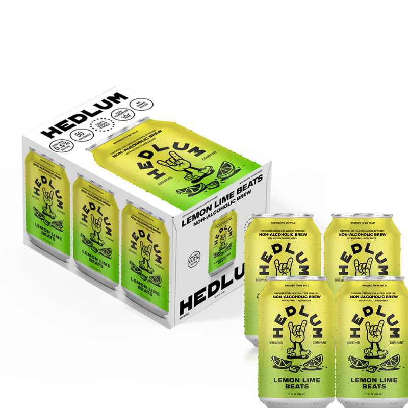 Hedlum Non-Alcoholic Lemon Lime | 6-pack