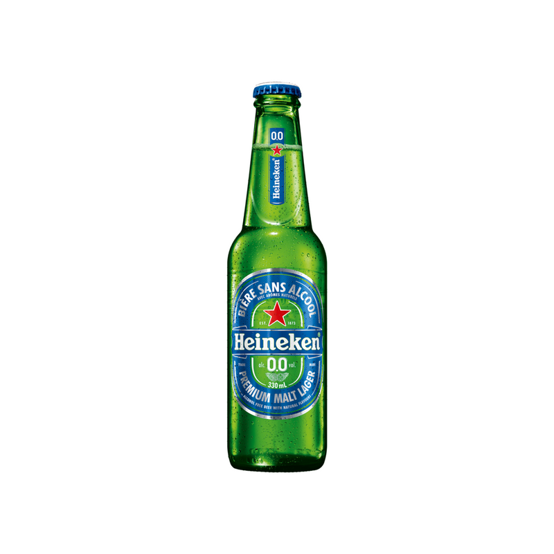 Heineken 0.0 Non Alcoholic Lager | 6-pack Bottles