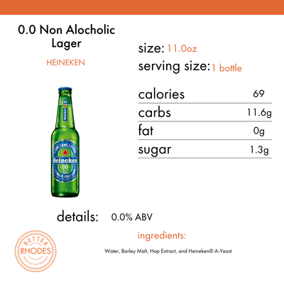 Heineken 0.0 Non Alcoholic Lager | 6pk