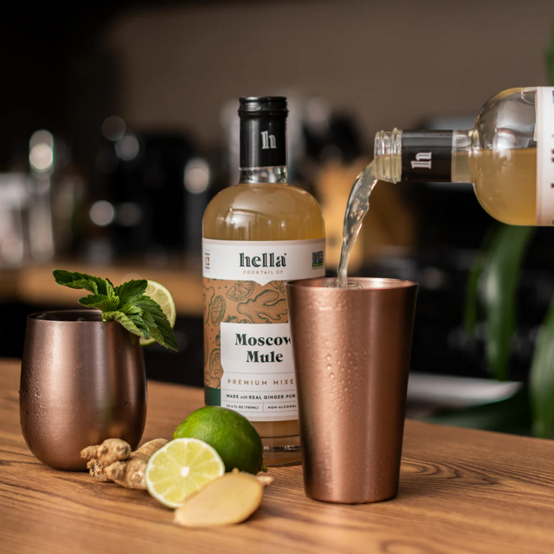 Hella Non-Alcoholic Moscow Mule Mixer | 750ml