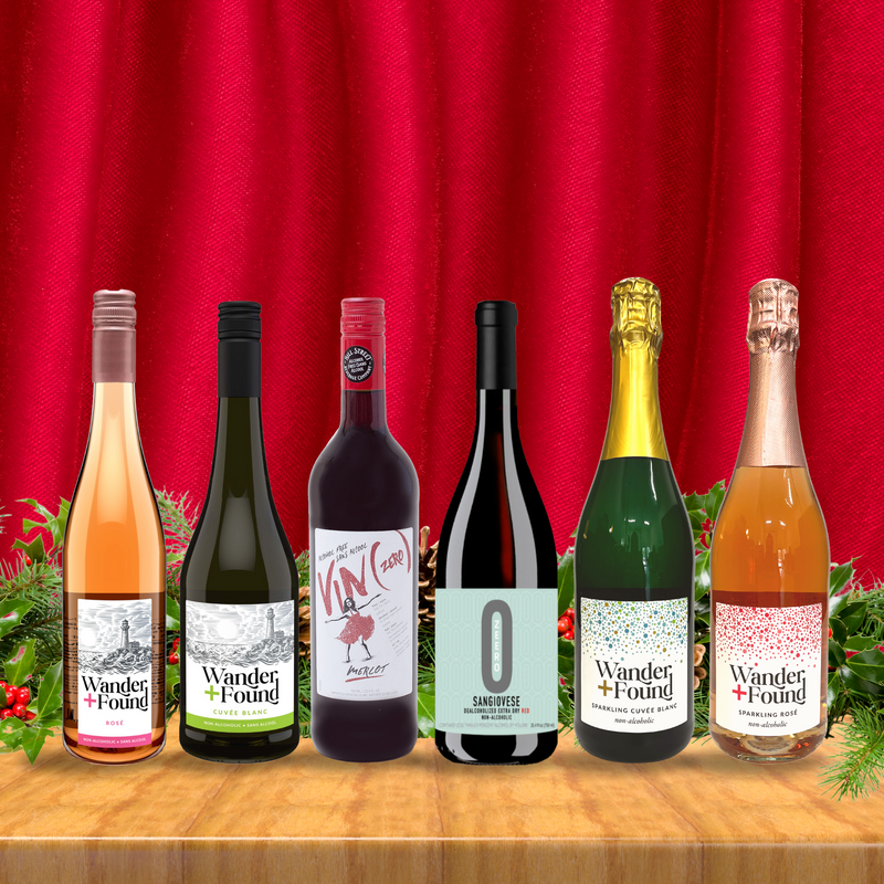 Perfect Holiday Hosting Non-Alcoholic Wine Kit 2023