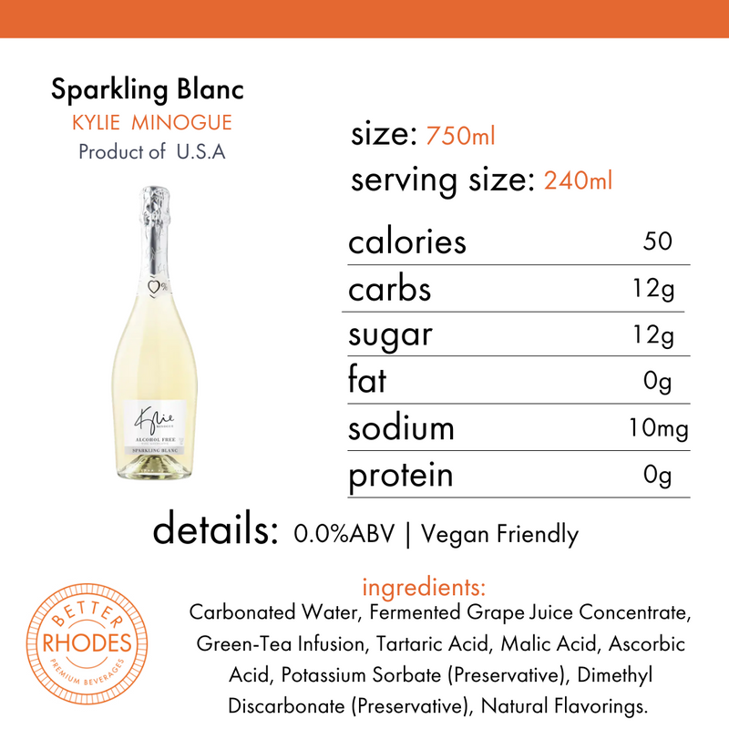 Kylie Minogue Alcohol-Free Sparkling Blanc