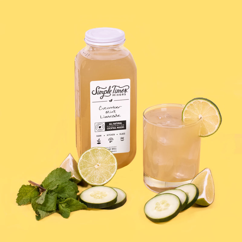 Simple Times Mixers Alcohol-Free Cucumber Mint Limeade