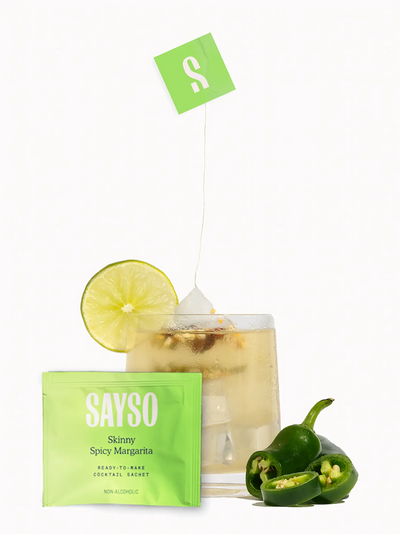 SAYSO Skinny Spicy Margarita | 8 Count