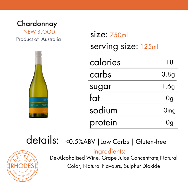 NEWBLOOD Non-Alcoholic Chardonnay