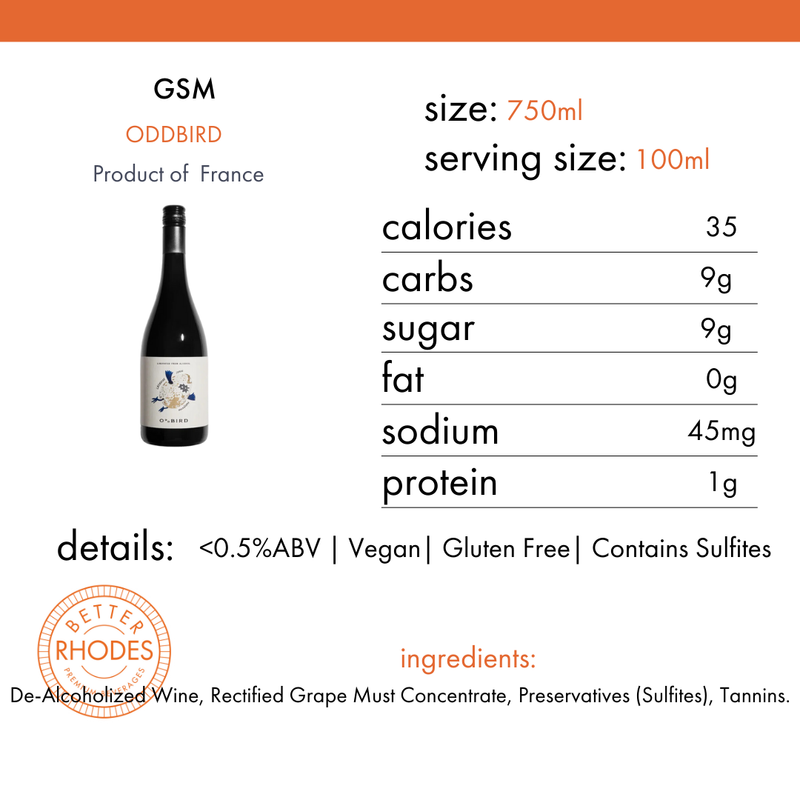 Oddbird Non-Alcoholic GSM