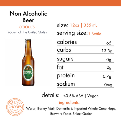 O'Doul's Non Alcoholic Beer | 6-pack